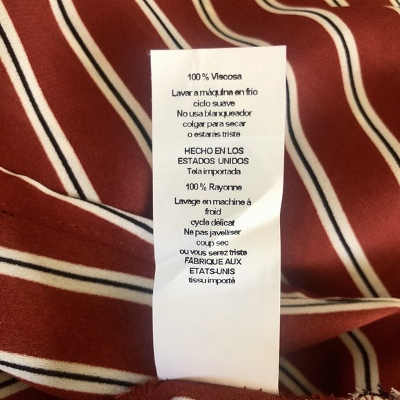 LULAROE STRIPED JOY CARDIGAN VEST SIZE XS - Picture 8 of 10